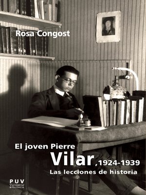 cover image of El joven Pierre Vilar, 1924-1939